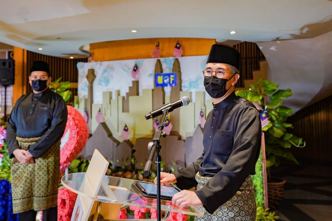 Majlis Sambutan Ketibaan YB Menteri Kewangan, YB Timbalan Menteri Kewangan I Dan YB Timbalan Menteri Kewangan II